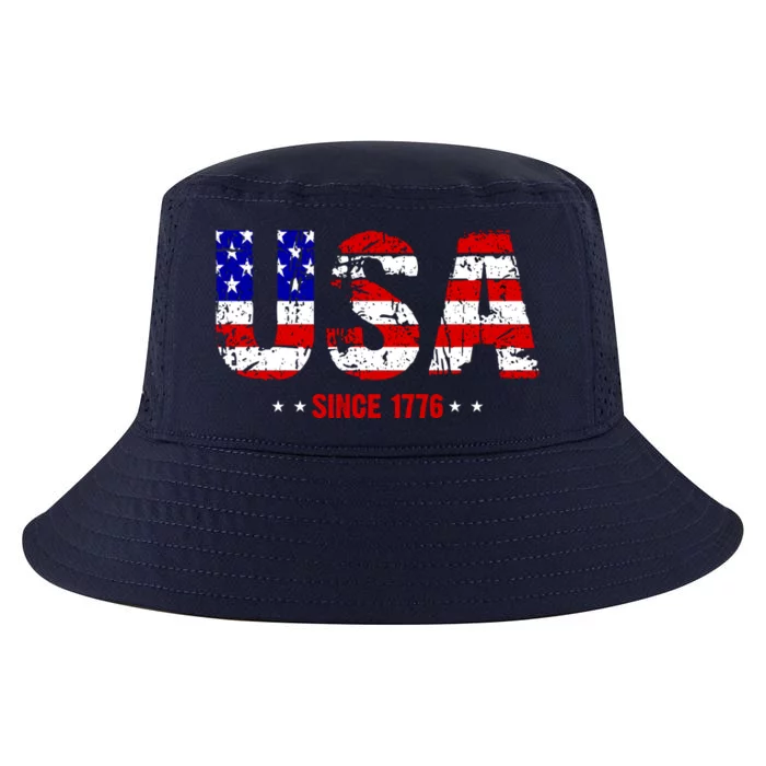 Usa Since 1776 Cool Comfort Performance Bucket Hat