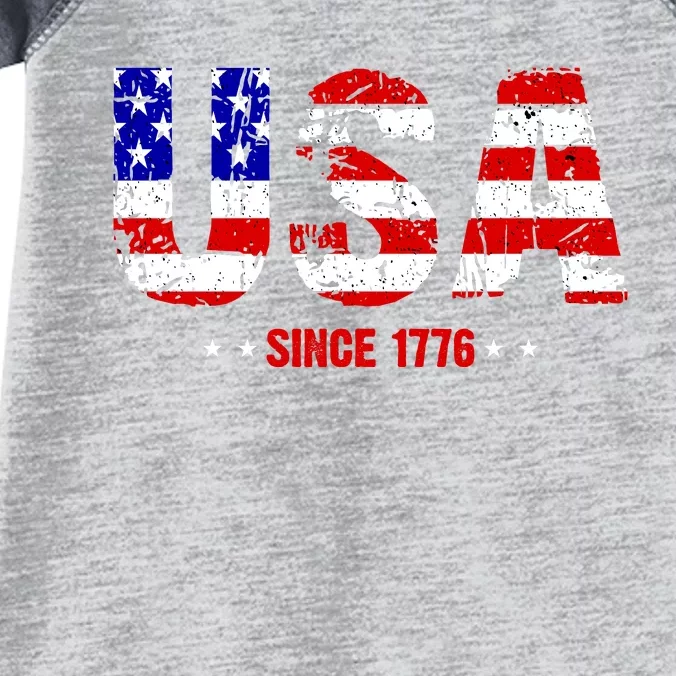 Usa Since 1776 Infant Baby Jersey Bodysuit