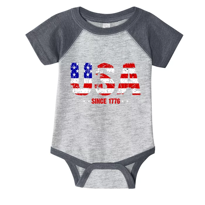 Usa Since 1776 Infant Baby Jersey Bodysuit