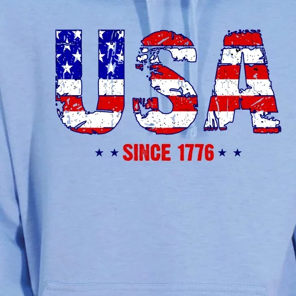 Usa Since 1776 Unisex Surf Hoodie