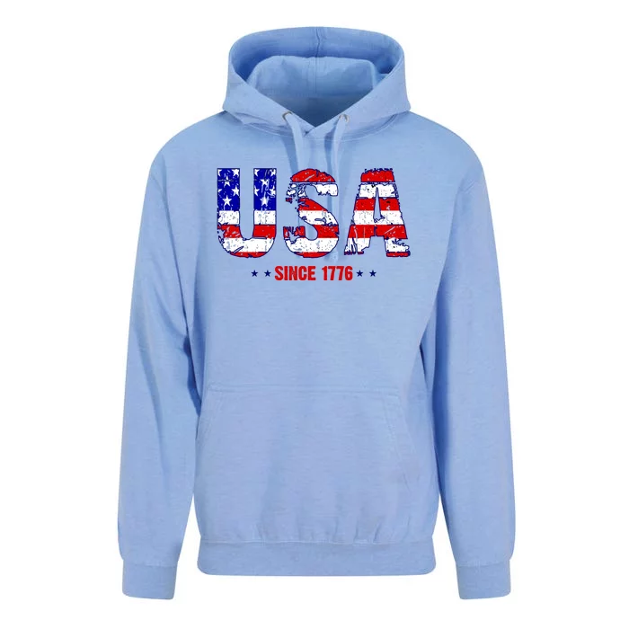 Usa Since 1776 Unisex Surf Hoodie