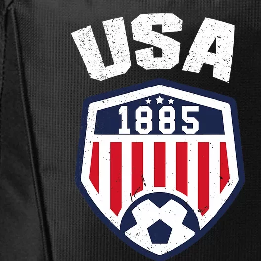 USA Soccer 1885 American Soccer USA Jersey Fan City Backpack