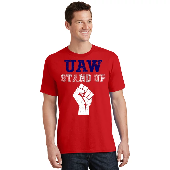 Uaw Strike 2024 United Auto Workers Union Uaw Red T-Shirt