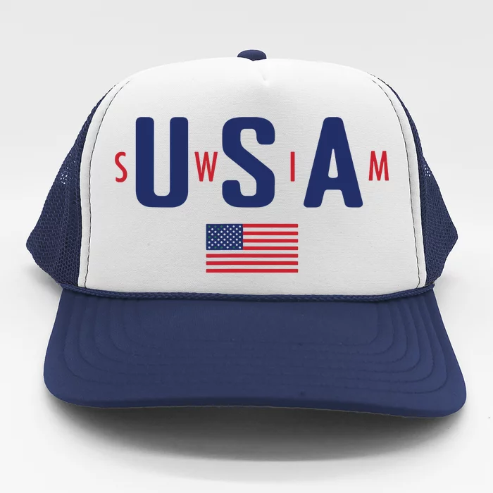 Usa Swim 2024 Trucker Hat