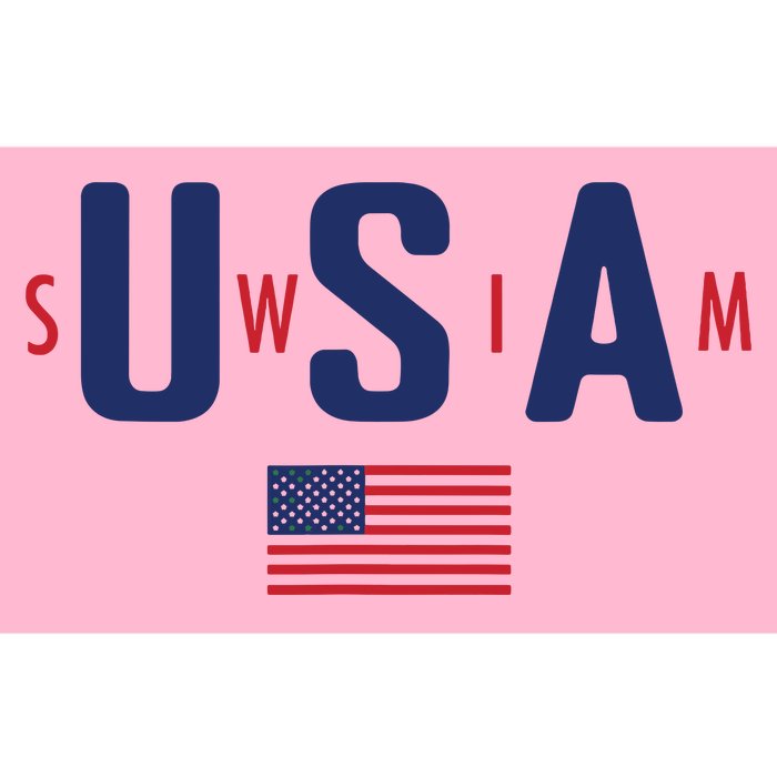 Usa Swim 2024 Bumper Sticker