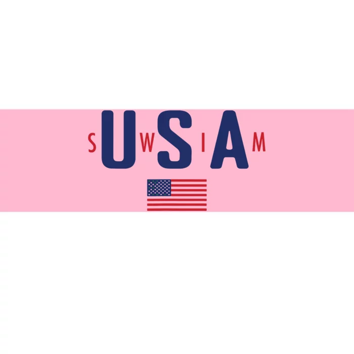 Usa Swim 2024 Bumper Sticker