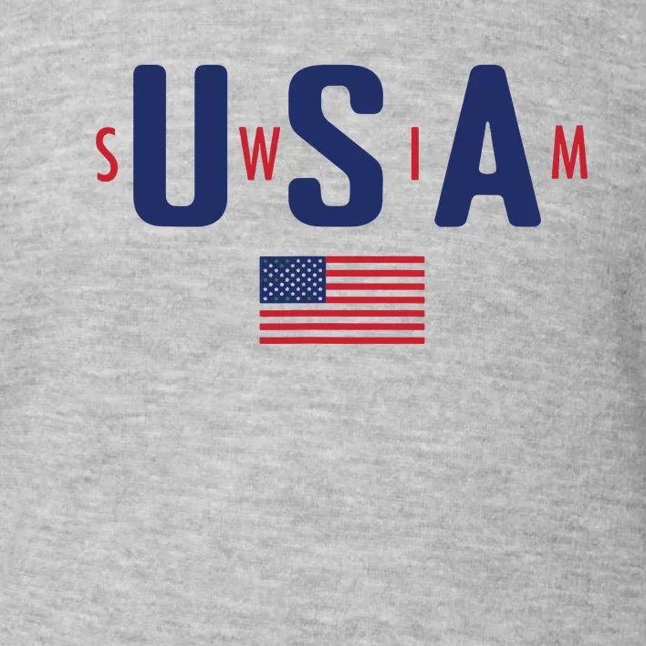 Usa Swim 2024 Toddler Sweatshirt