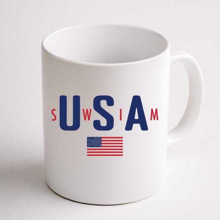 Usa Swim 2024 Front & Back Coffee Mug