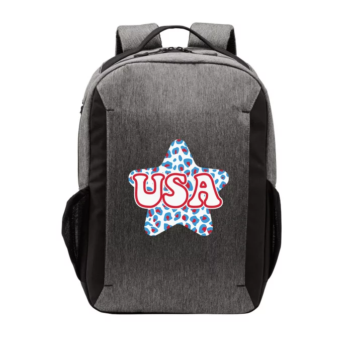 USA Star 4th Of July Festive Holiday Vector Backpack