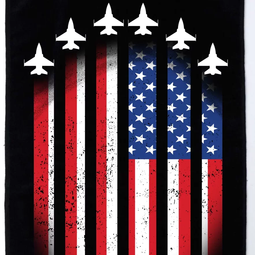 USA Air Force Jets American Flag Platinum Collection Golf Towel