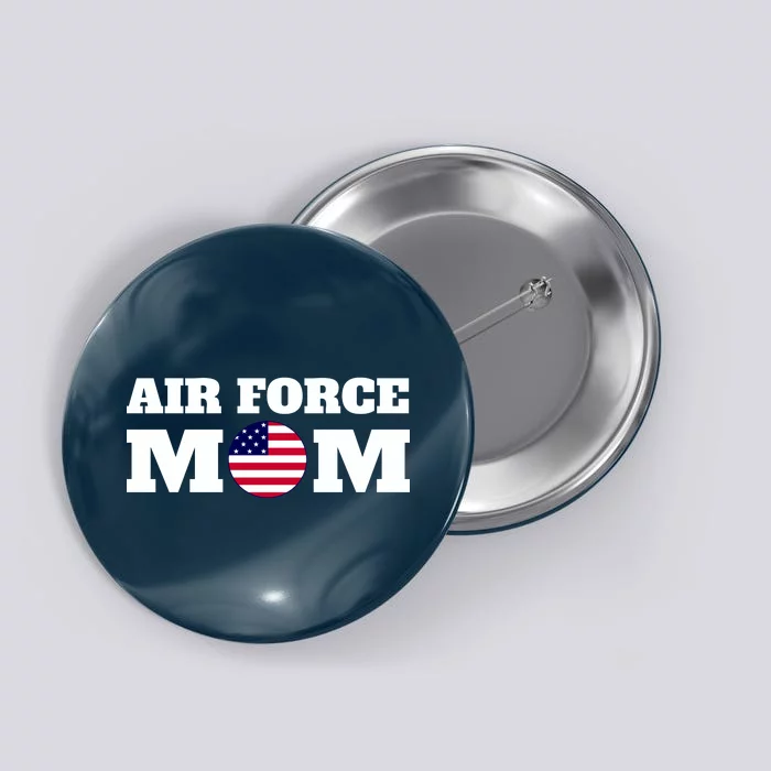 USA Air Force Mom Button