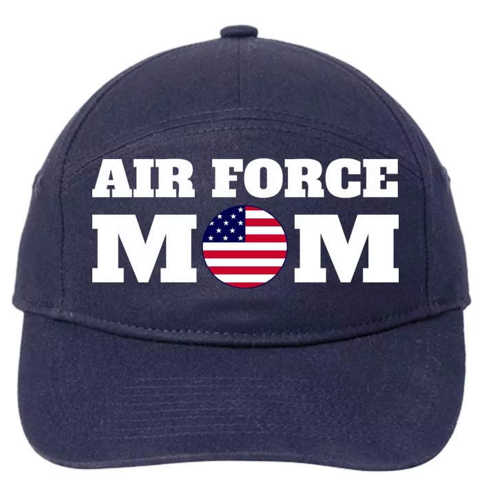 USA Air Force Mom 7-Panel Snapback Hat