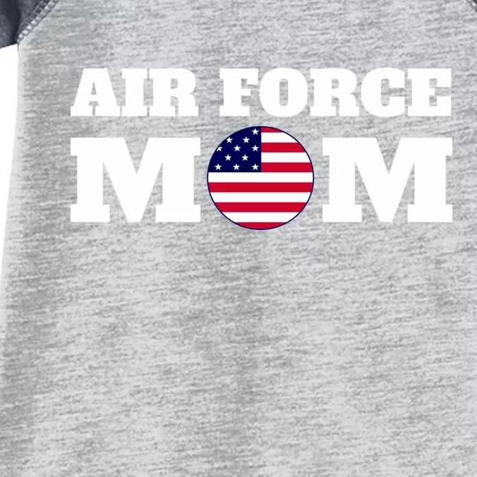 USA Air Force Mom Infant Baby Jersey Bodysuit