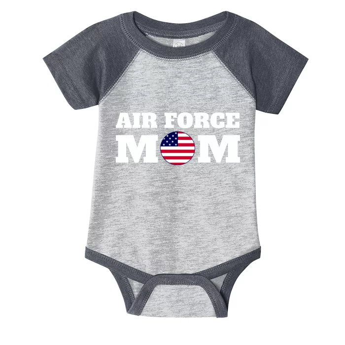 USA Air Force Mom Infant Baby Jersey Bodysuit