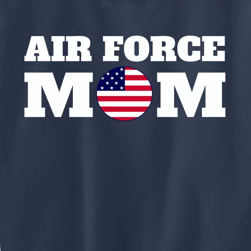 USA Air Force Mom Kids Sweatshirt