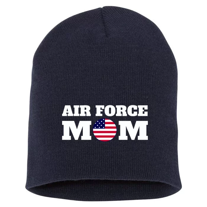 USA Air Force Mom Short Acrylic Beanie