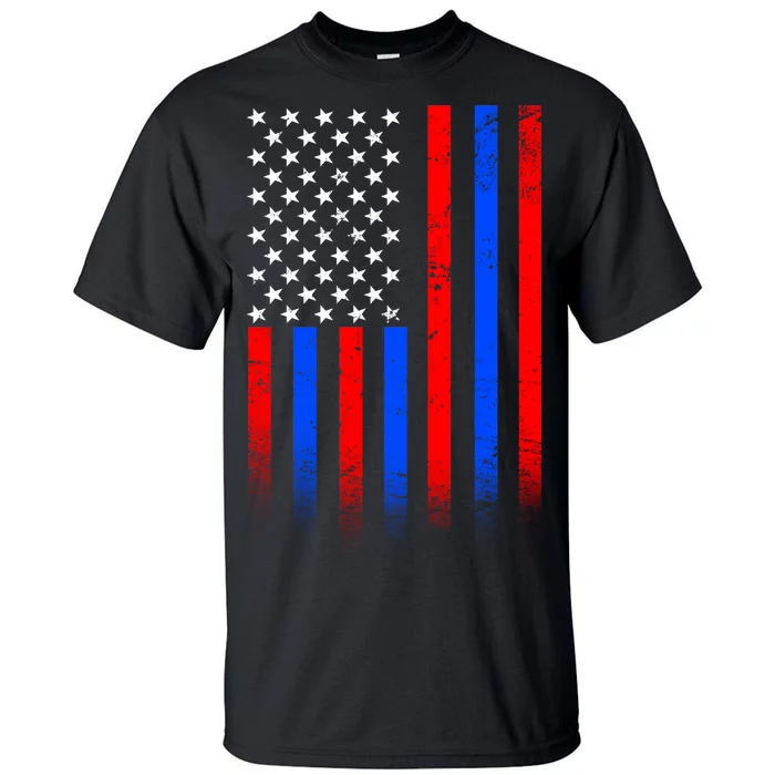 USA American Pride Flag Tall T-Shirt