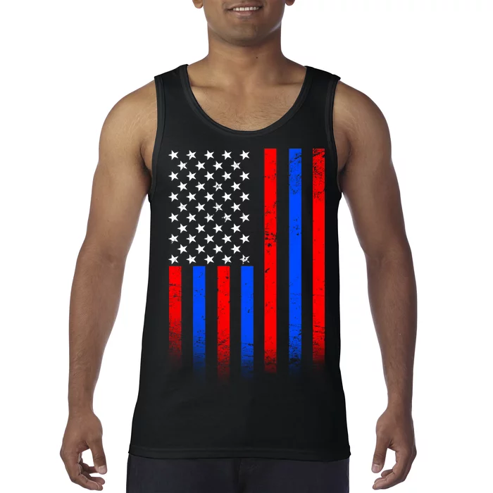 USA American Pride Flag Tank Top