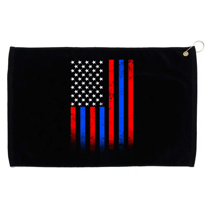 USA American Pride Flag Grommeted Golf Towel