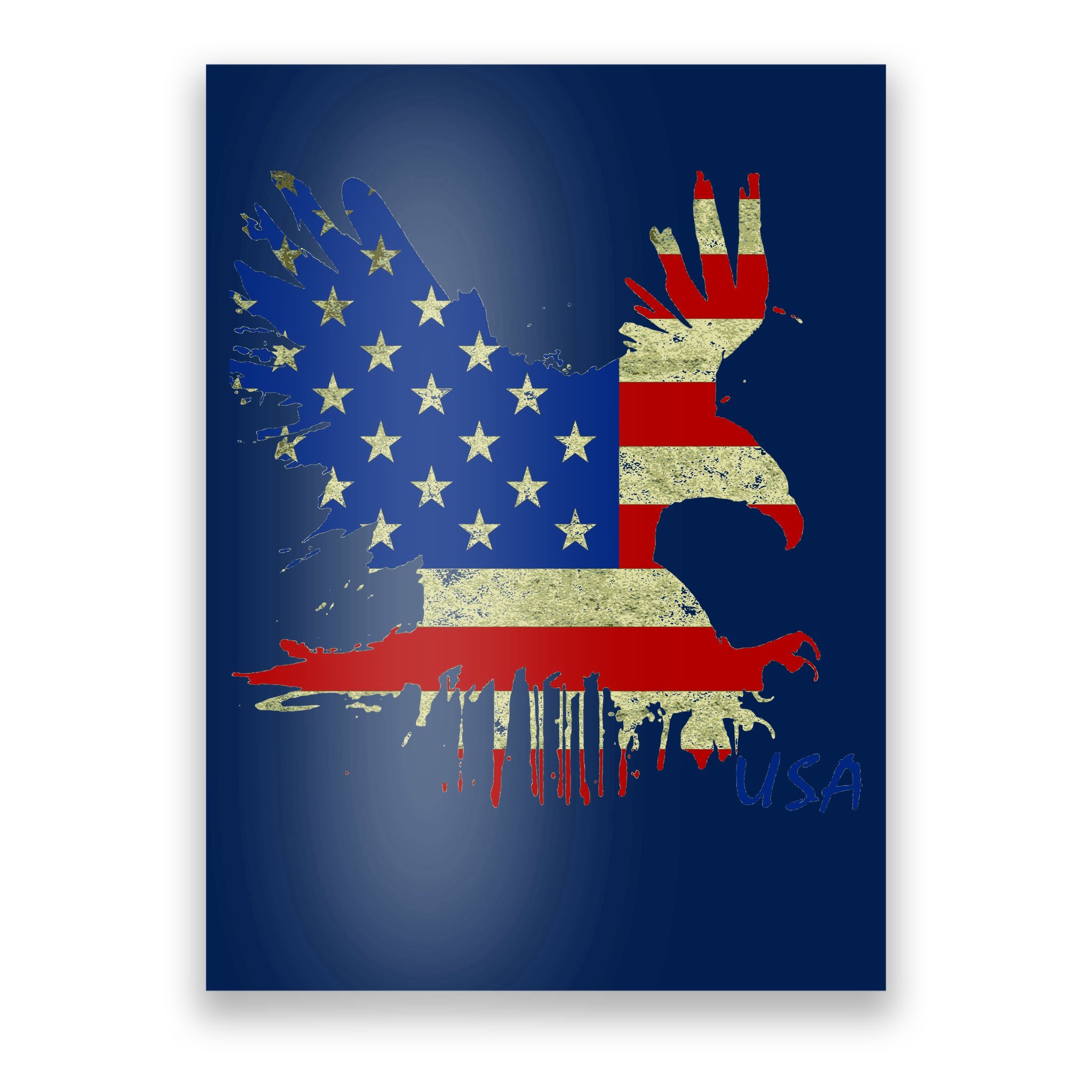 4th of july eagle clipart