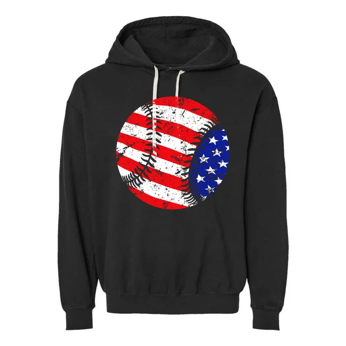 USA Baseball Garment-Dyed Fleece Hoodie