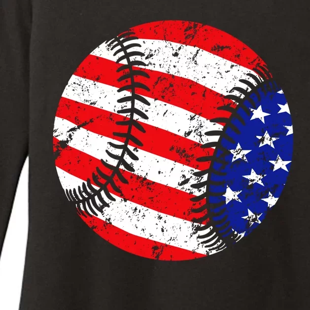 USA Baseball Womens CVC Long Sleeve Shirt