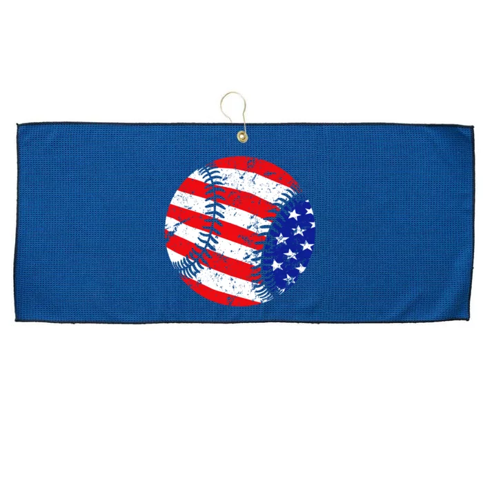 USA Baseball Large Microfiber Waffle Golf Towel