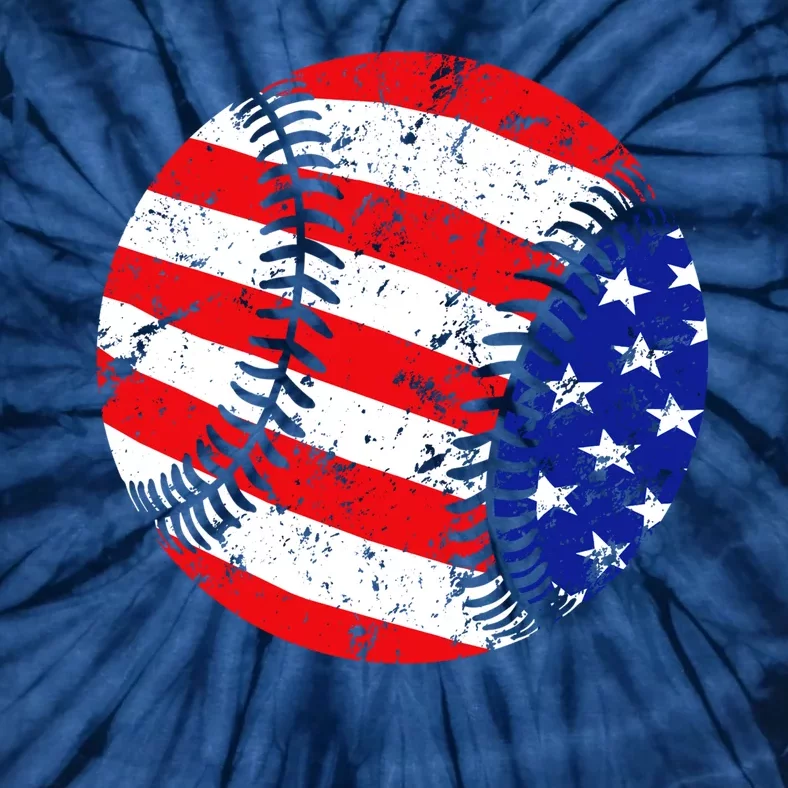 USA Baseball Tie-Dye T-Shirt