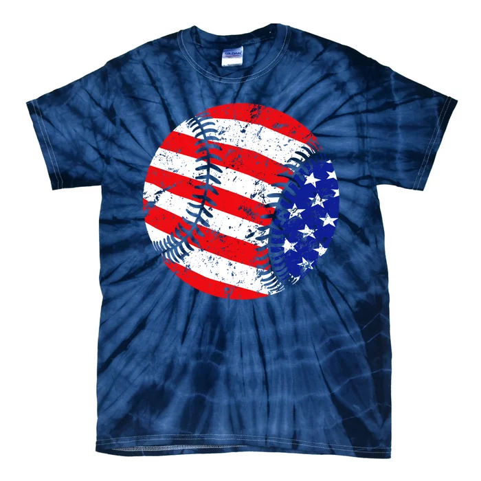 USA Baseball Tie-Dye T-Shirt