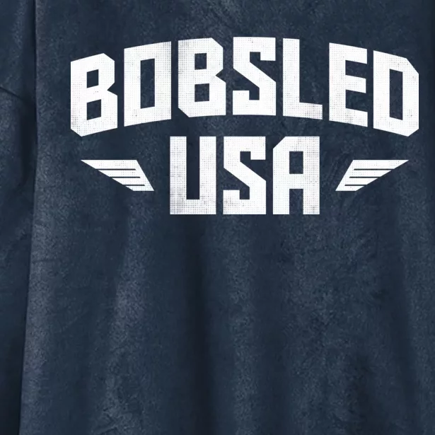 USA Bobsled Team Hooded Wearable Blanket