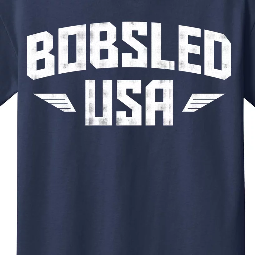 USA Bobsled Team Kids T-Shirt