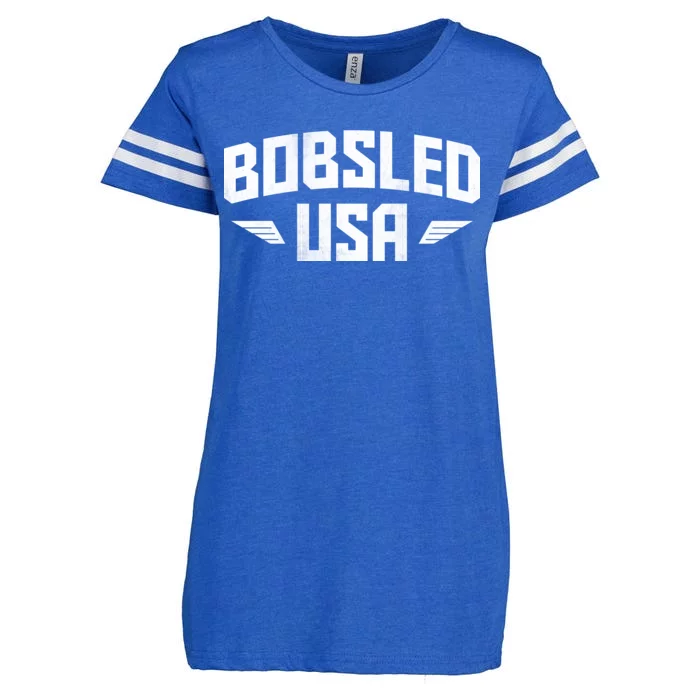 USA Bobsled Team Enza Ladies Jersey Football T-Shirt