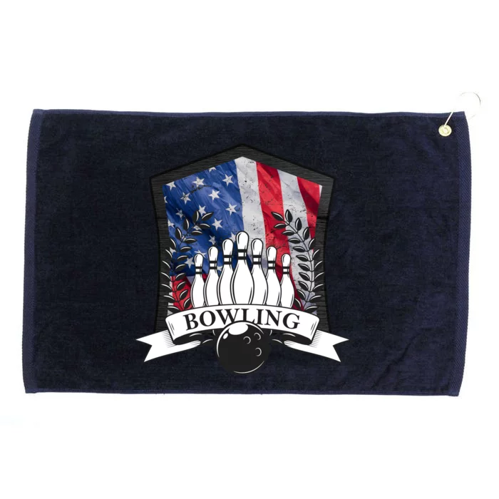 USA Bowling Team Grommeted Golf Towel