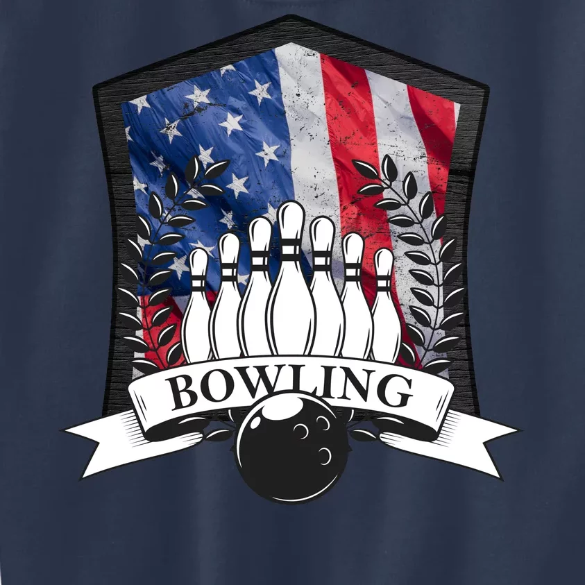 USA Bowling Team Kids Sweatshirt