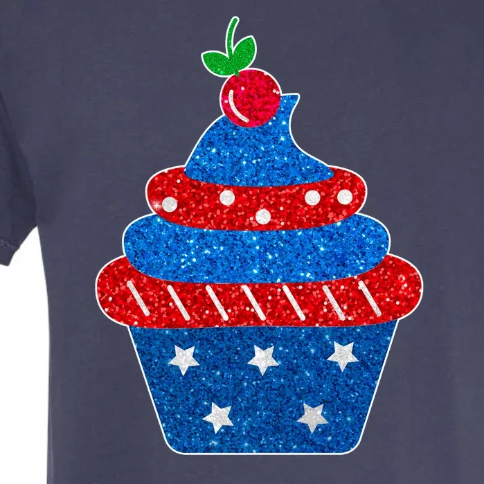 USA Cupcake Cherry On Top Garment-Dyed Heavyweight T-Shirt