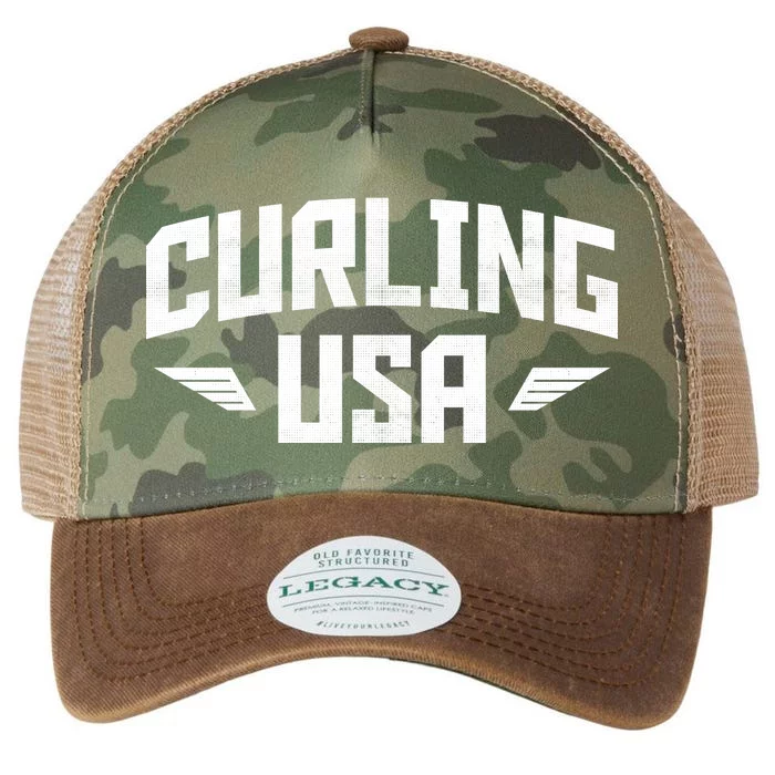 USA Curling Team Legacy Tie Dye Trucker Hat