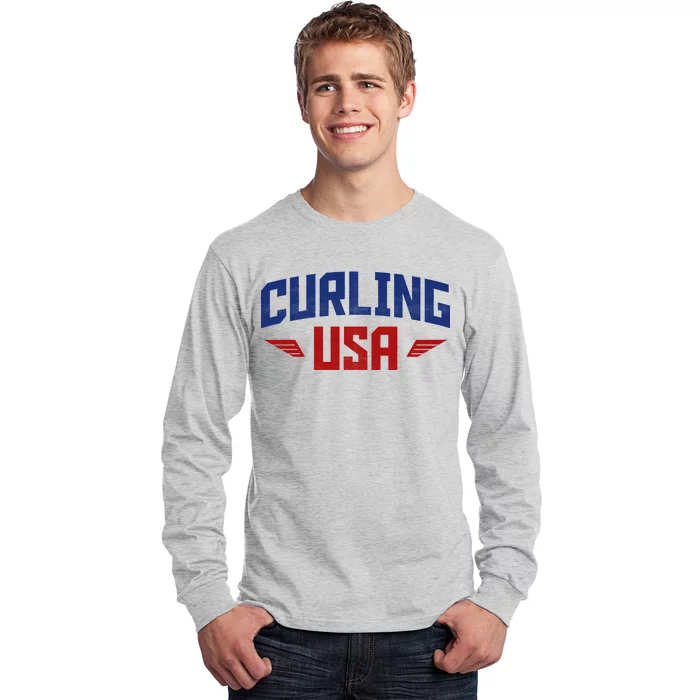 USA Curling Team Long Sleeve Shirt