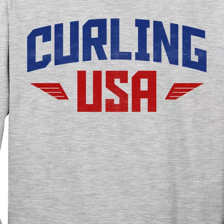 USA Curling Team Long Sleeve Shirt