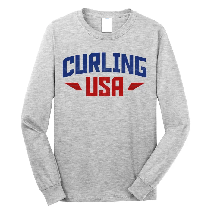 USA Curling Team Long Sleeve Shirt