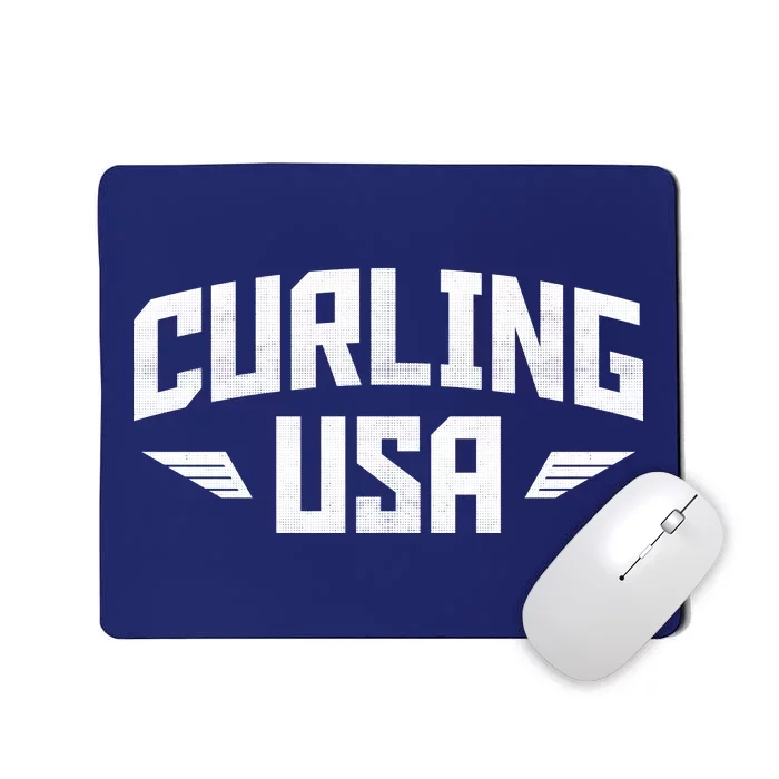 USA Curling Team Mousepad