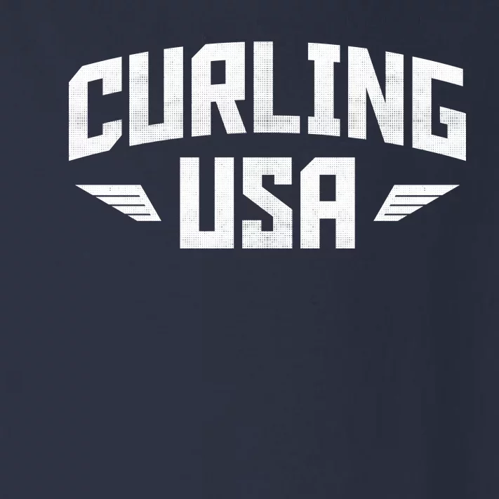 USA Curling Team Toddler Long Sleeve Shirt