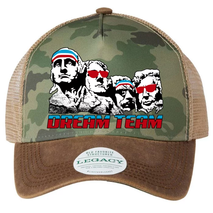 USA Dream Team Patriotic Legacy Tie Dye Trucker Hat