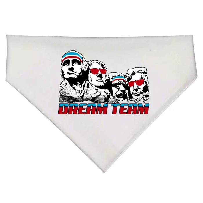 USA Dream Team Patriotic USA-Made Doggie Bandana