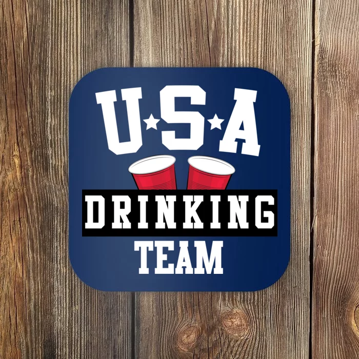 USA Drinking Team Coaster