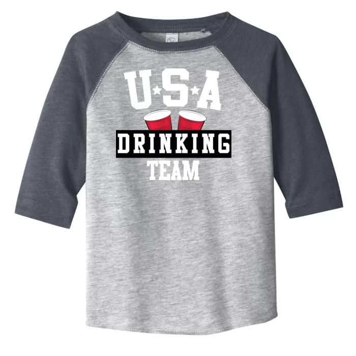 USA Drinking Team Toddler Fine Jersey T-Shirt