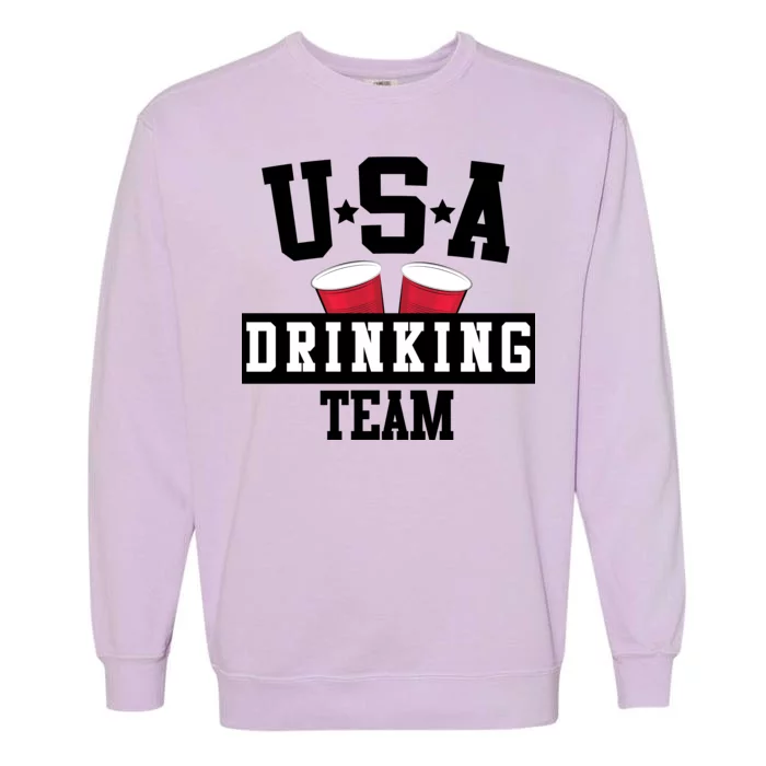 USA Drinking Team Garment-Dyed Sweatshirt