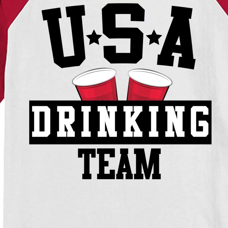 USA Drinking Team Kids Colorblock Raglan Jersey