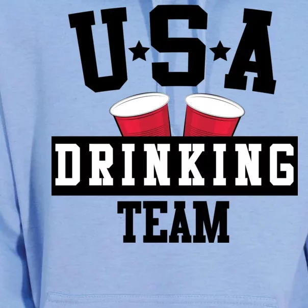 USA Drinking Team Unisex Surf Hoodie