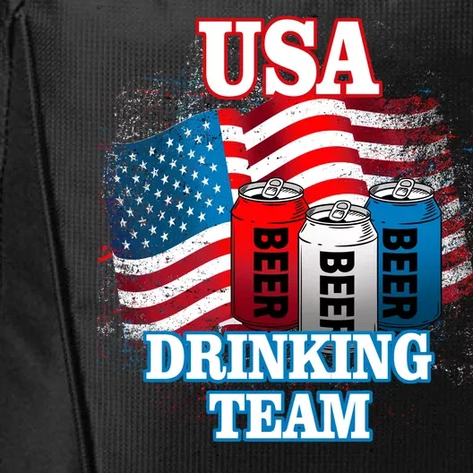 USA Drinking Team Flag City Backpack