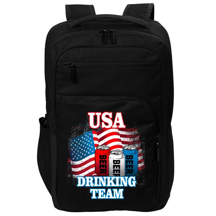 USA Drinking Team Flag Impact Tech Backpack